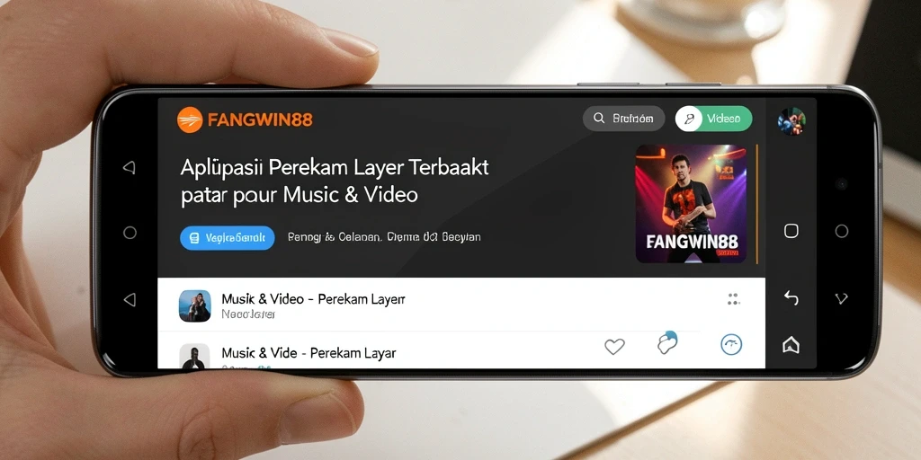 Tampilan antarmuka FANGWIN88 yang sederhana dan modern.