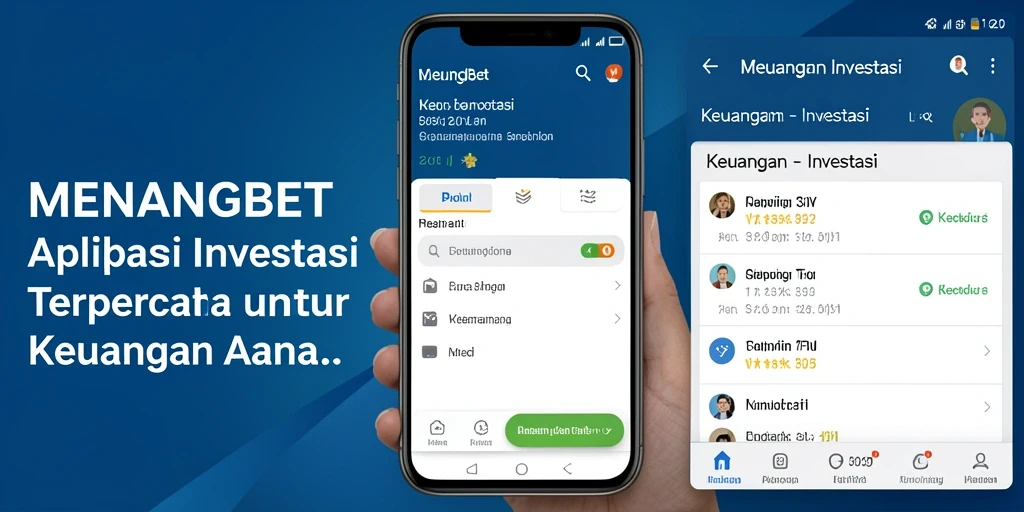Tampilan antarmuka aplikasi MENANGBET yang modern dan menarik.